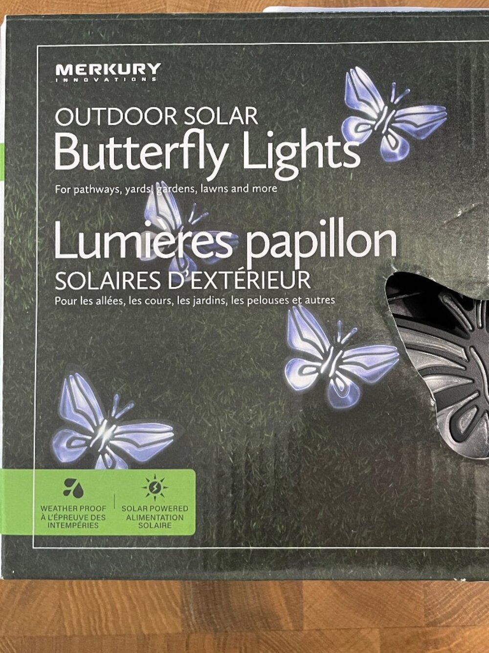 Merkury / Outdoor Solar Butterfly Lights